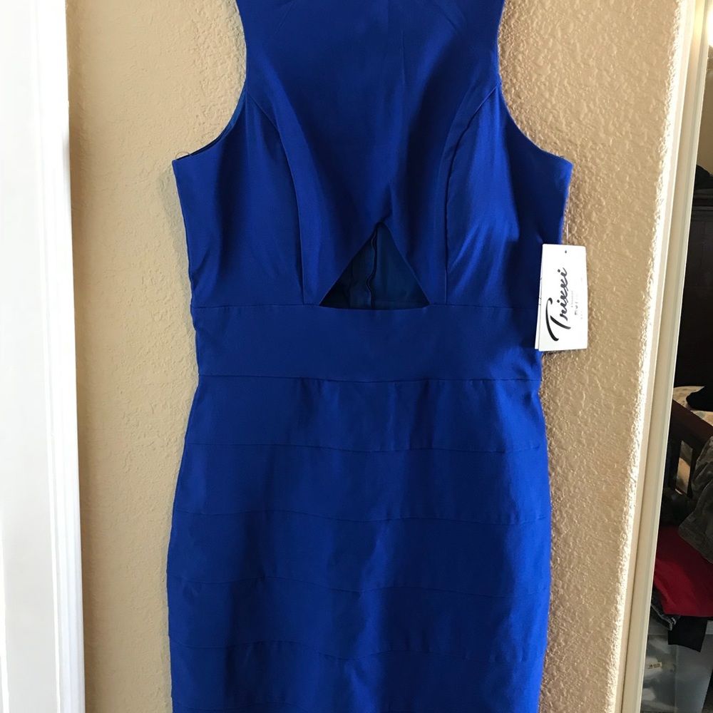 Royal blue trixxi dres